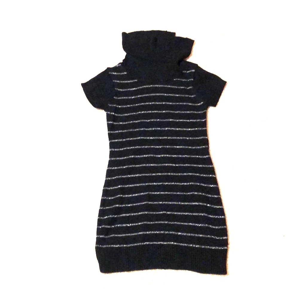 Sparkly striped dress